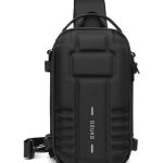 OZUKO 9565 Tactical Style EDC Sling Bag with Tripod Holder