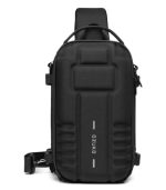 OZUKO 9565 Tactical Style EDC Sling Bag with Tripod Holder