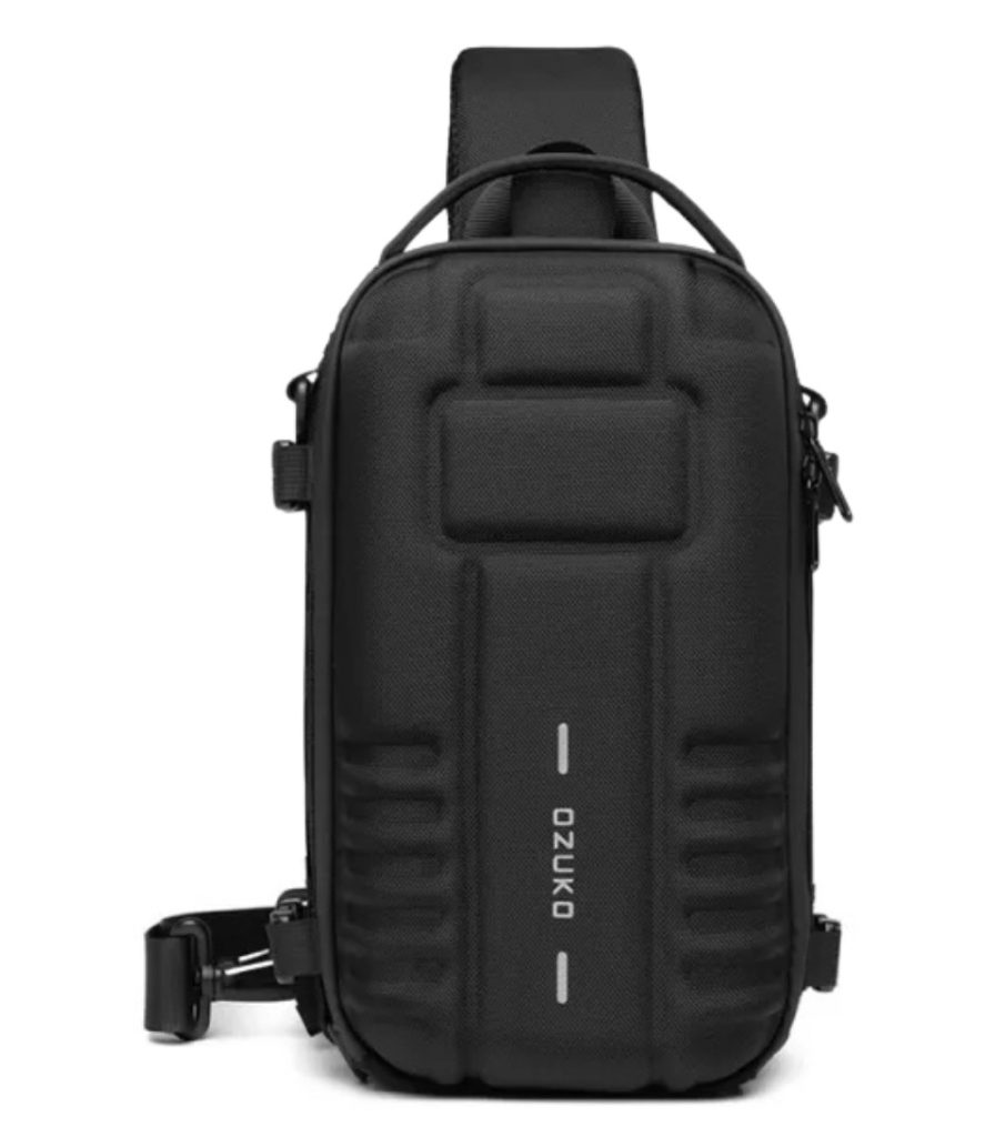OZUKO 9565 Tactical Style EDC Sling Bag with Tripod Holder