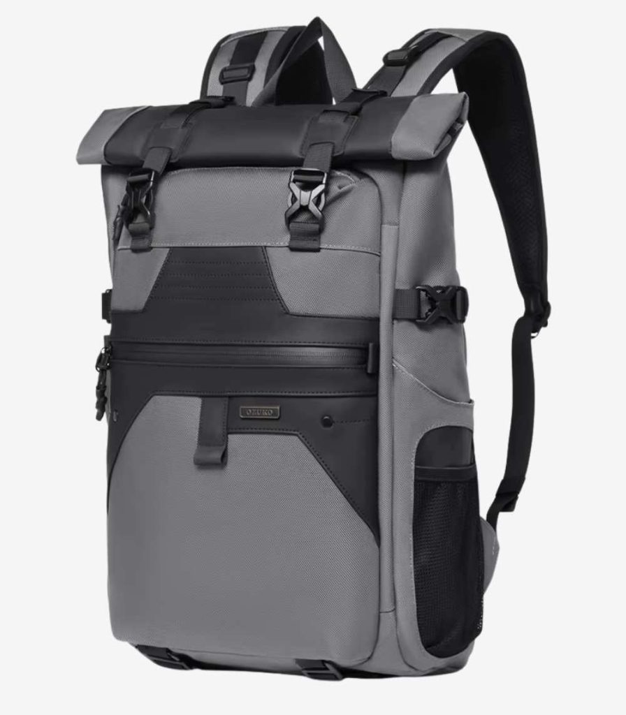 OZUKO 9761 Men’s Waterproof Rolltop Backpack