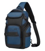 OZUKO 9809 Lightweight Outdoor Sling Bag – Stylish & Wear-Resistant Chest Shoulder Bag for Daily and Travel Use