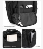 OZUKO 9809 Lightweight Outdoor Sling Bag – Stylish & Wear-Resistant Chest Shoulder Bag for Daily and Travel Use - Image 8