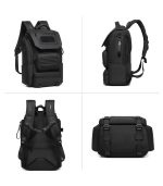 OZUKO 9840 Tactical Backpack with 28L Capacity and Anti-Theft Pocket for Photography, Travel, and Daily Commute - Image 5