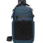 OZUKO 9879 Men's Polyester Water Resistant Sling Backpack