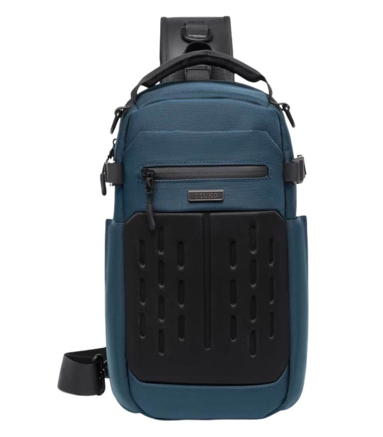 OZUKO 9879 Men's Polyester Water Resistant Sling Backpack