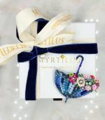 Myrtilus Blue Blossom Open Umbrella