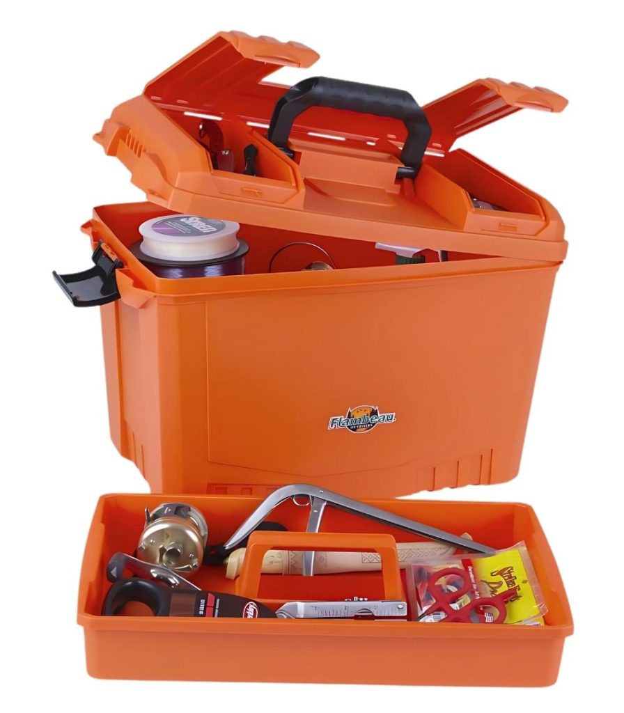 Flambeau 6437SB 18 Inch Orange Marine Box