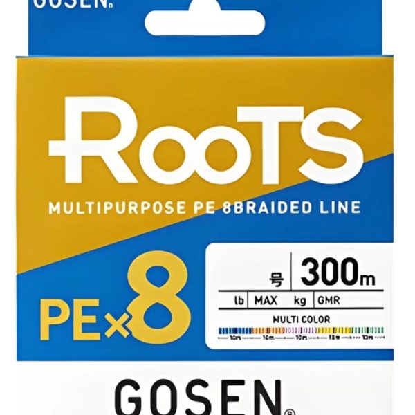 Gosen Roots PE ×8 Braided Fishing Line