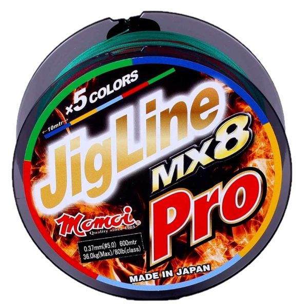 Momoi JigLine MX8 Pro PE Braided Fishing Line