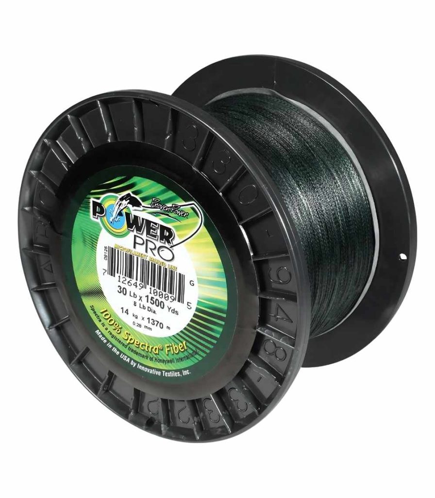 PowerPro 1500 yd Microfilament Braided Fishing Line