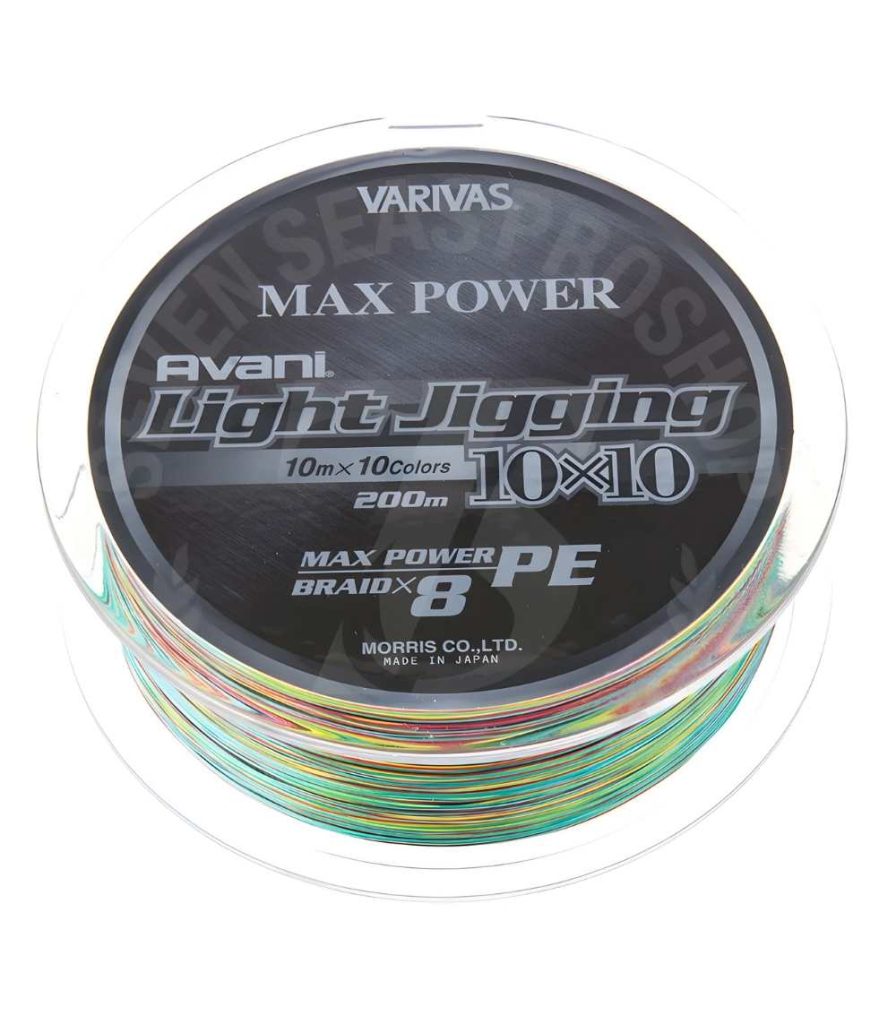 Varivas Avani 10×10 Light Jigging Max PE