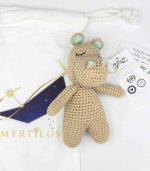 Myrtilus Crochet Hippo Stuffed Toy