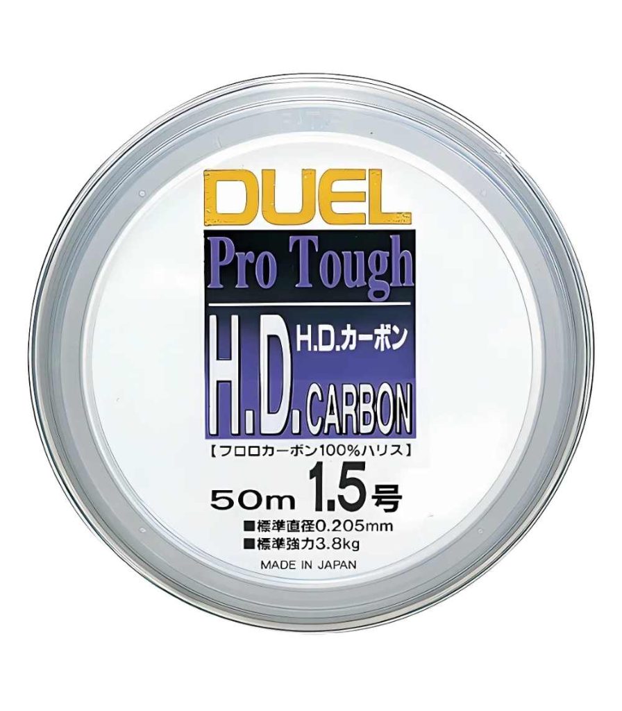 Duel H.D. Carbon 100% Fluorocarbon Fishing Line 50m