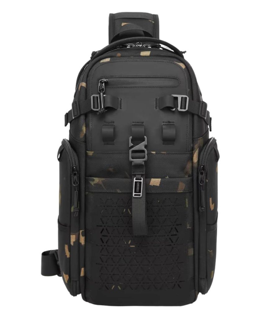 OZUKO 9844 Tactical Anti-Theft Shoulder Bag for Men