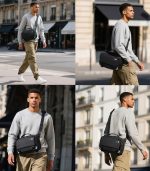 OZUKO 9897 Anti-Theft Waterproof Messenger Crossbody Bag