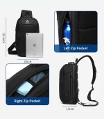 OZUKO 9270 Water-Resistant Sling Bag