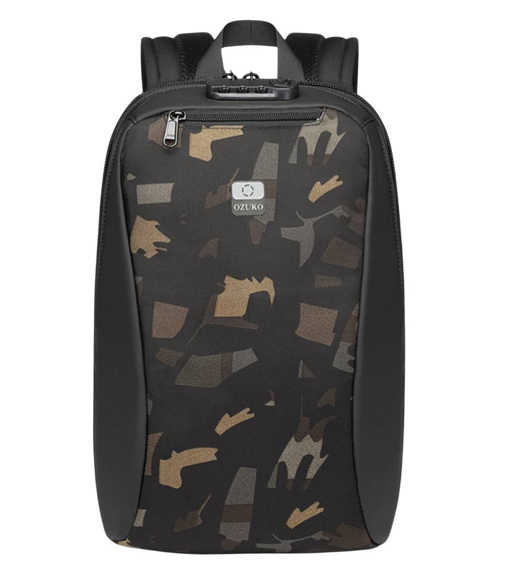 Arbafox-OZUKO 9497 Anti Theft Laptop Backpack OZUKO 9497 Anti-Theft Laptop Backpack