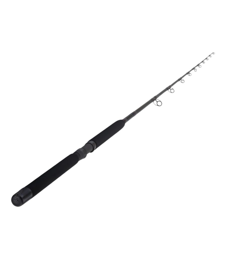 Seeker Black Steel Jig and Bait Rod