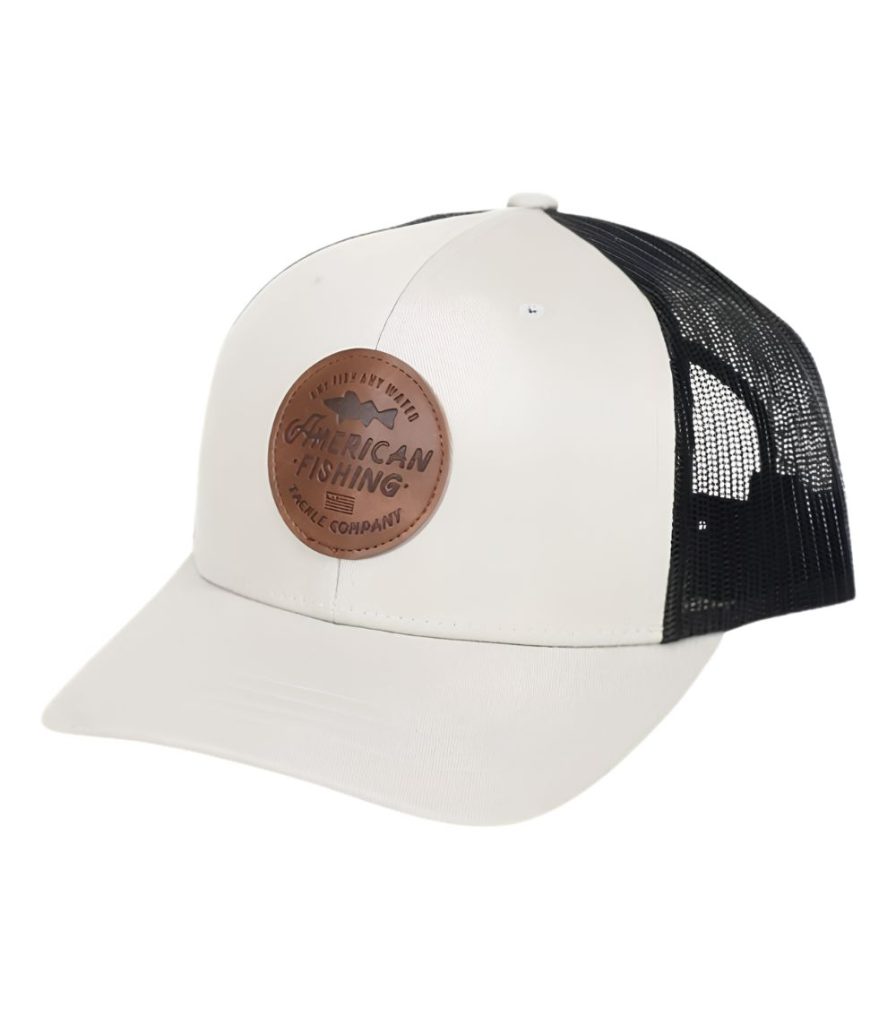 AFTCO Lemonade Leather Trucker Hat