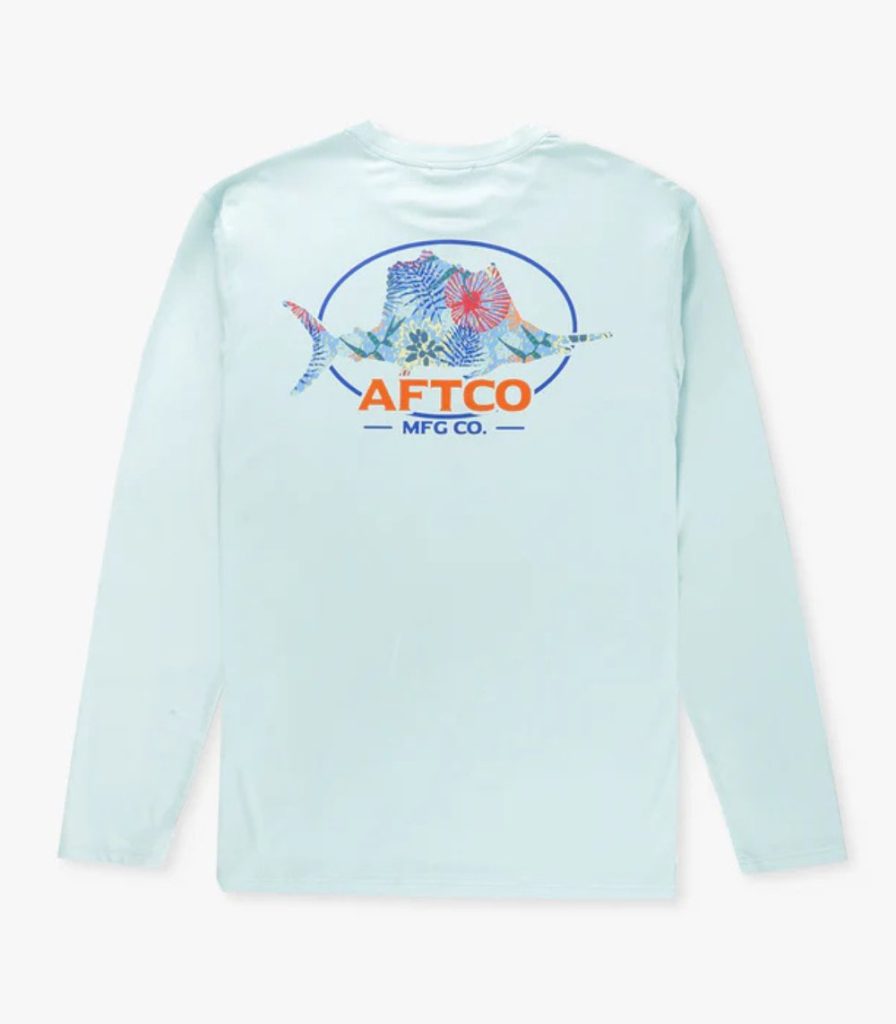 AFTCO Men’s Summertime UVX UPF 50 Long Sleeve