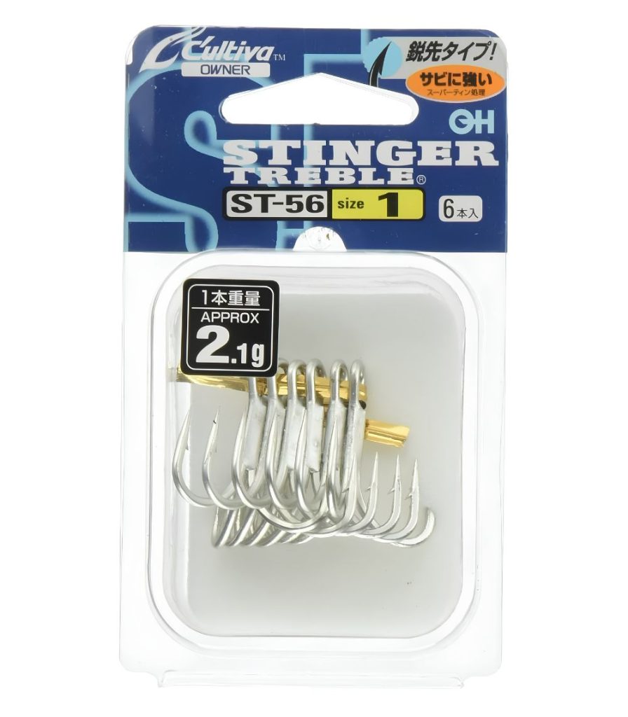 OWNER ST-56TN Stinger Treble Hook